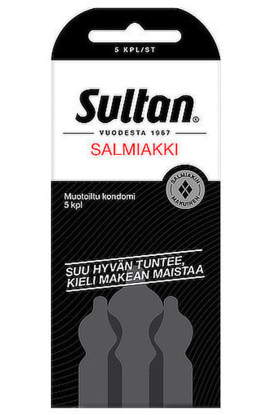 Sultan Salmiakki kondomer